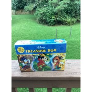 Disney Treasure Box Collection Of 4 Board Books  Featuring Mickey & Friends/ New